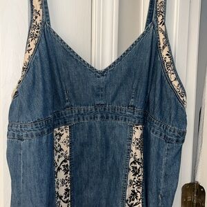 Vintage denim dress